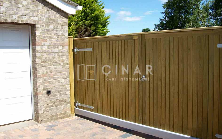 Bağlarbaşı Sürgülü Bahçe Kapısı Servisi - Çınar Kapı Sistemleri