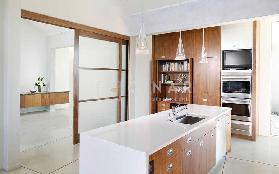 Cihangir Mutfak İçin Sürgülü Kapı Fiyatları - Çınar Kapı Sistemleri