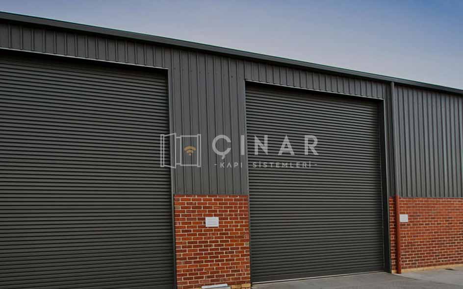 Motorlu Alüminyum Kepenk - Çınar Kapı Sistemleri